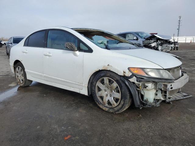 JHMFA16547S002475 - 2007 HONDA CIVIC LX WHITE photo 4