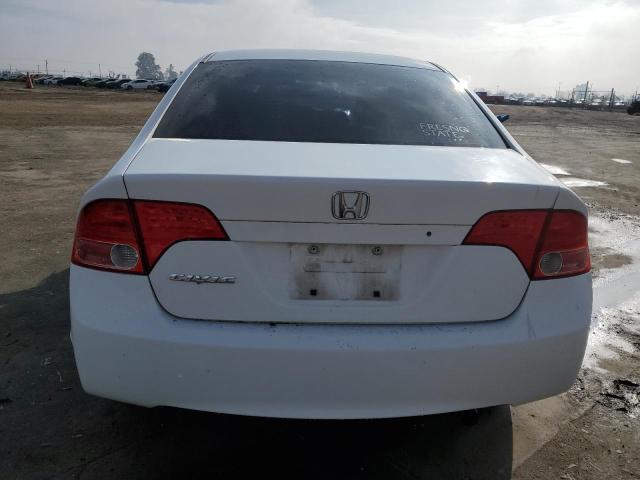 JHMFA16547S002475 - 2007 HONDA CIVIC LX WHITE photo 6