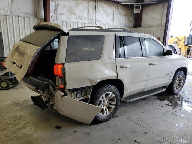 1GNSKBKC3GR467089 - 2016 CHEVROLET TAHOE K1500 LT WHITE photo 3