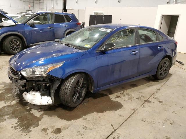 3KPF34AD6LE213153 - 2020 KIA FORTE GT LINE BLUE photo 1