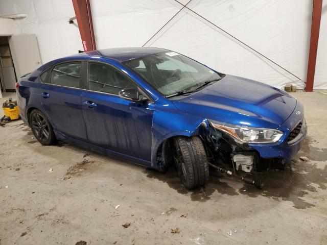 3KPF34AD6LE213153 - 2020 KIA FORTE GT LINE BLUE photo 4