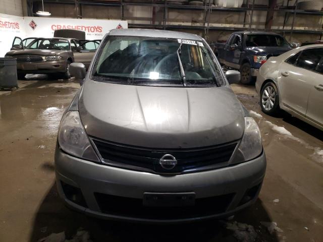 3N1BC1AP3BL450333 - 2011 NISSAN VERSA S SILVER photo 5