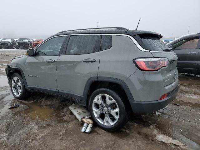 3C4NJDCB2MT530762 - 2021 JEEP COMPASS LIMITED GRAY photo 2