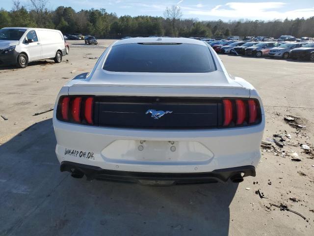 1FA6P8THXK5172134 - 2019 FORD MUSTANG WHITE photo 6