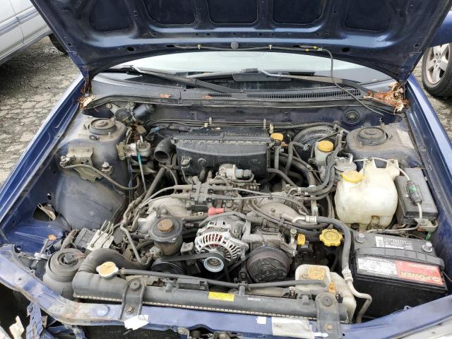 JF1SF655X1G734951 - 2001 SUBARU FORESTER S BLUE photo 12