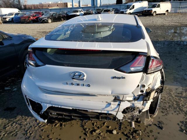 KMHC75LD6LU192618 - 2020 HYUNDAI IONIQ SEL WHITE photo 6