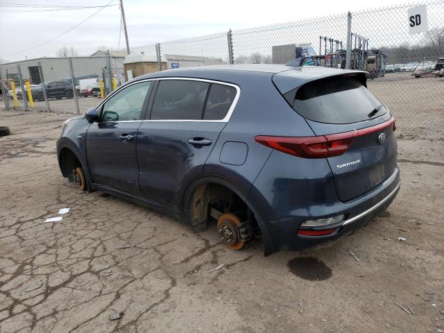 KNDPMCAC1L7661318 - 2020 KIA SPORTAGE L BLUE photo 2