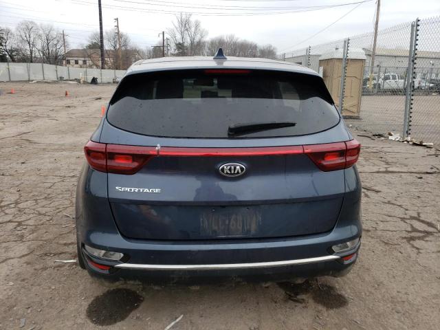 KNDPMCAC1L7661318 - 2020 KIA SPORTAGE L BLUE photo 6