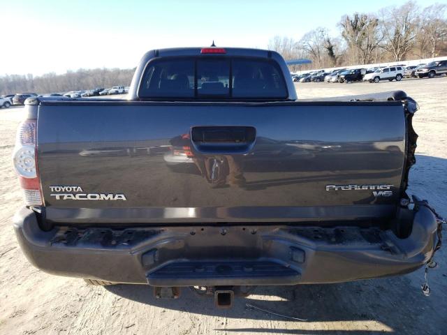 3TMKU4HN0FM042579 - 2015 TOYOTA TACOMA DOUBLE CAB PRERUNNER LONG BED GRAY photo 6