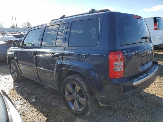 1C4NJPFB0ED624904 - 2014 JEEP PATRIOT LATITUDE BLUE photo 2