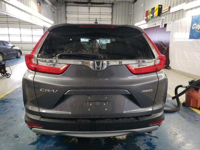 2HKRW2H57HH616133 - 2017 HONDA CR-V EX GRAY photo 6