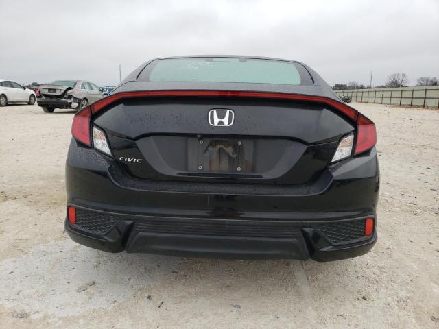 2HGFC4A50JH302776 - 2018 HONDA CIVIC LX BLACK photo 6