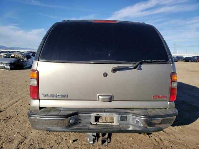 1GKEK13TX1J141458 - 2001 GMC YUKON BEIGE photo 6