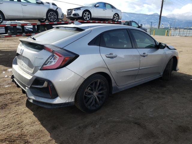SHHFK7H44MU228710 - 2021 HONDA CIVIC SPORT 银色 照片 3