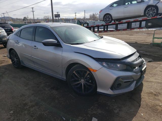 SHHFK7H44MU228710 - 2021 HONDA CIVIC SPORT 银色 照片 4