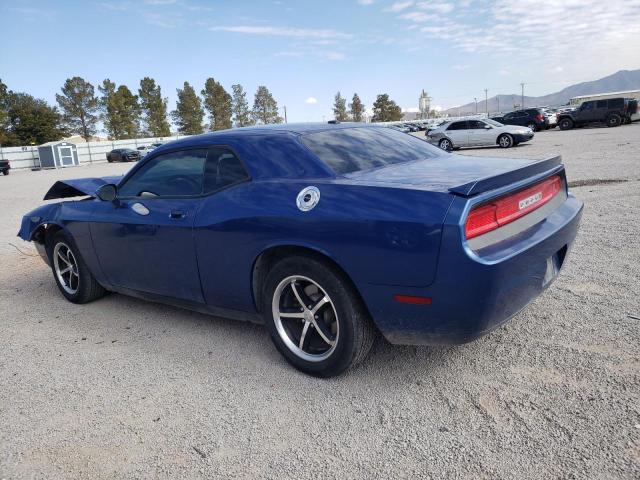 2B3CJ4DV7AH210892 - 2010 DODGE CHALLENGER SE BLUE photo 2