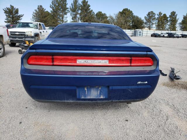 2B3CJ4DV7AH210892 - 2010 DODGE CHALLENGER SE BLUE photo 6