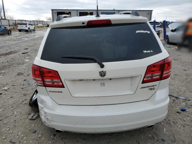 3D4PG6FV6AT169074 - 2010 DODGE JOURNEY R/T WHITE photo 6