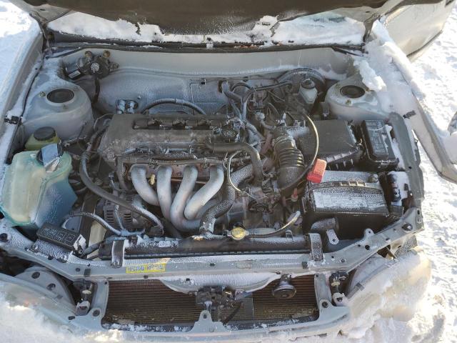 1NXBR12E4YZ405484 - 2000 TOYOTA COROLLA VE SILVER photo 11