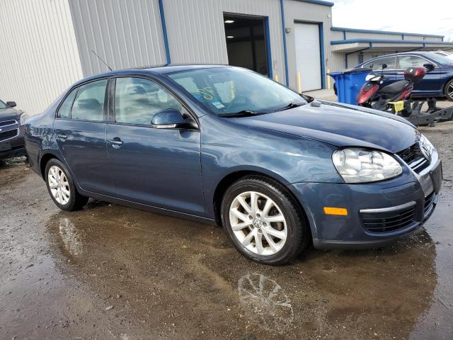 3VWAZ7AJ4AM111446 - 2010 VOLKSWAGEN JETTA LIMITED BLUE photo 4