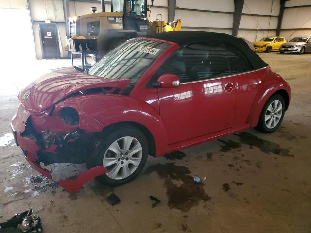 3VWPF31YX8M407896 - 2008 VOLKSWAGEN NEW BEETLE CONVERTIBLE S RED photo 1