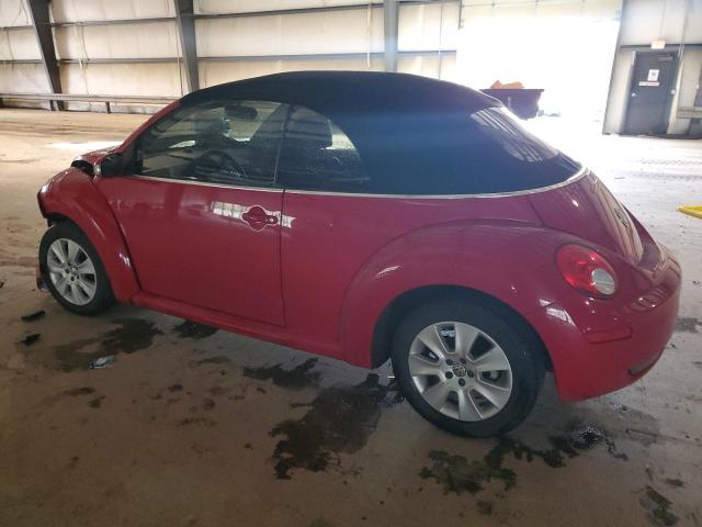 3VWPF31YX8M407896 - 2008 VOLKSWAGEN NEW BEETLE CONVERTIBLE S RED photo 2