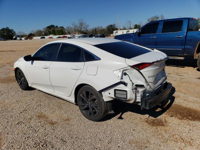 19XFC2F80LE007407 - 2020 HONDA CIVIC SPORT 白色 照片 2