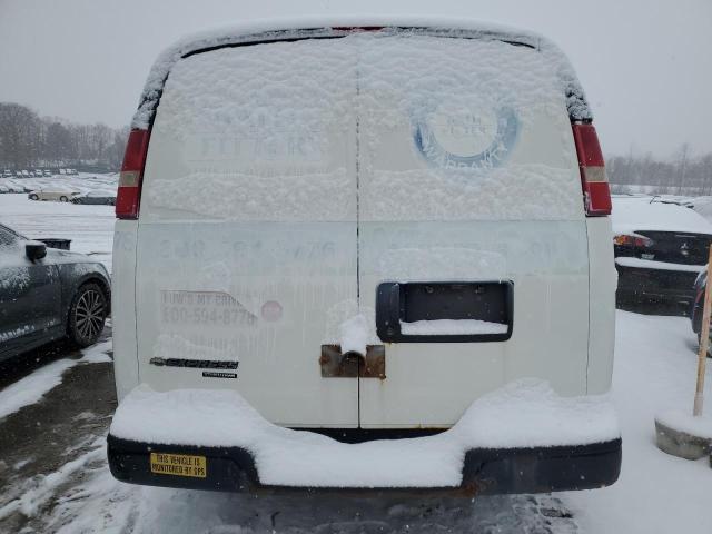 1GCSGAFX8D1117341 - 2013 CHEVROLET EXPRESS G1 WHITE photo 6