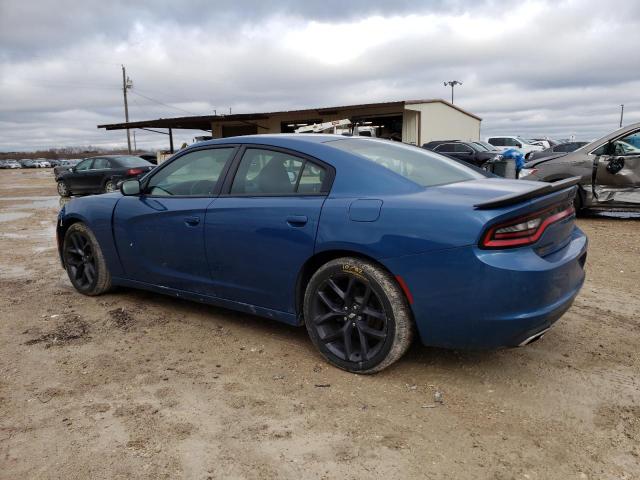 2C3CDXBG2LH138339 - 2020 DODGE CHARGER SXT BLUE photo 2