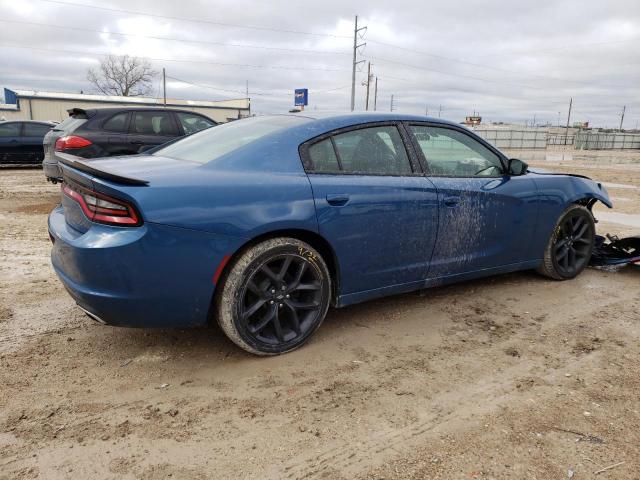 2C3CDXBG2LH138339 - 2020 DODGE CHARGER SXT BLUE photo 3