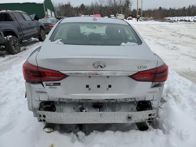 JN1EV7AR7JM441103 - 2018 INFINITI Q50 LUXE SILVER photo 6