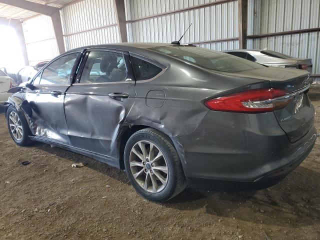 3FA6P0HD5HR353929 - 2017 FORD FUSION SE GRAY photo 2