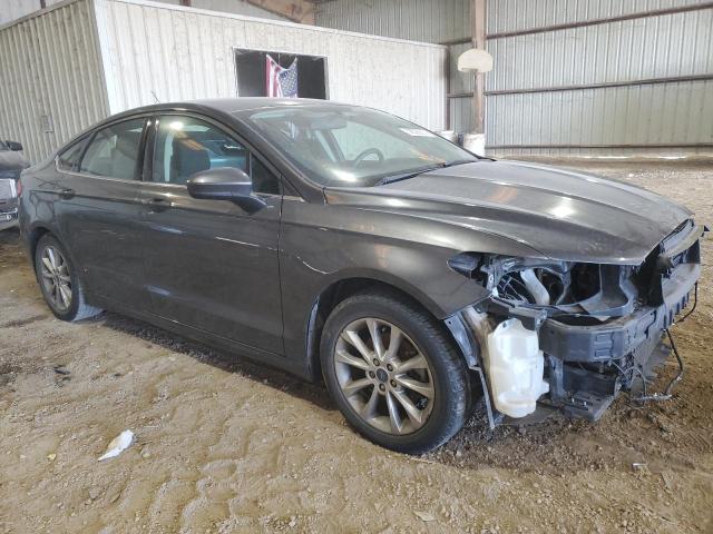 3FA6P0HD5HR353929 - 2017 FORD FUSION SE GRAY photo 4