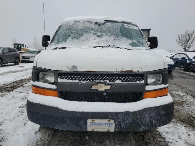 1GCSGAFXXB1115183 - 2011 CHEVROLET EXPRESS G1 WHITE photo 5