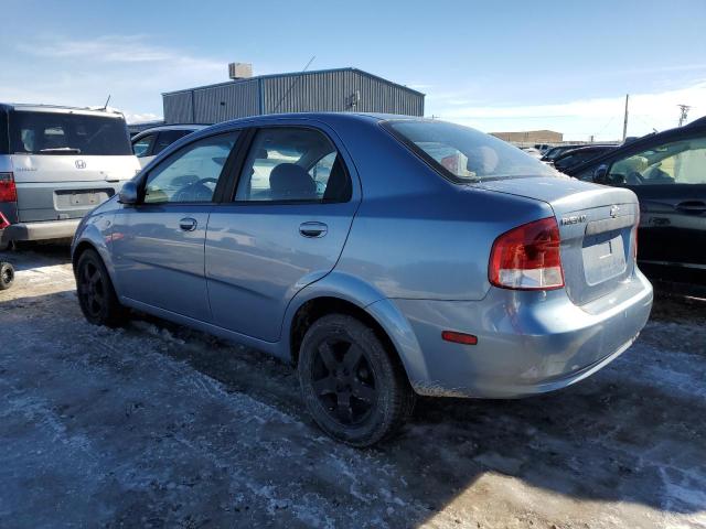 KL1TG566X6B682004 - 2006 CHEVROLET AVEO LT SILVER photo 2