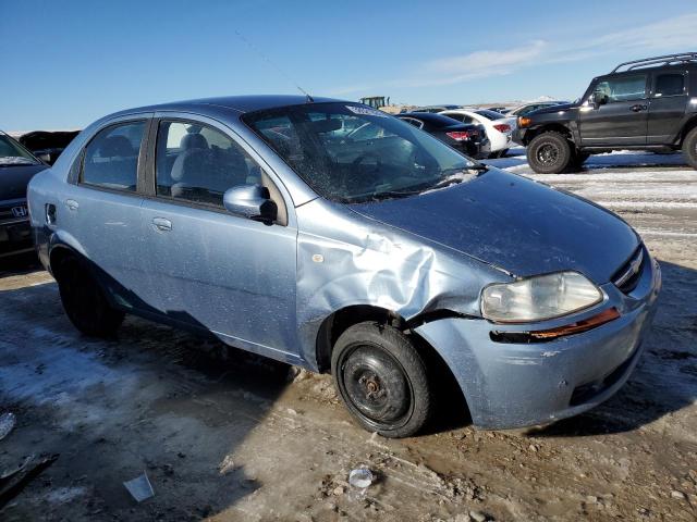 KL1TG566X6B682004 - 2006 CHEVROLET AVEO LT SILVER photo 4