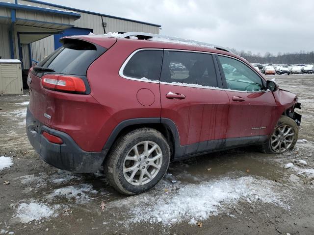 1C4PJMCB7GW299803 - 2016 JEEP CHEROKEE LATITUDE BURGUNDY photo 3