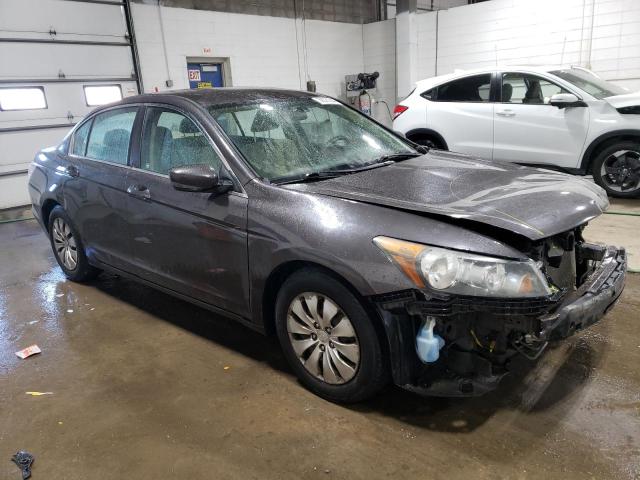 1HGCP2F33CA090217 - 2012 HONDA ACCORD LX GRAY photo 4