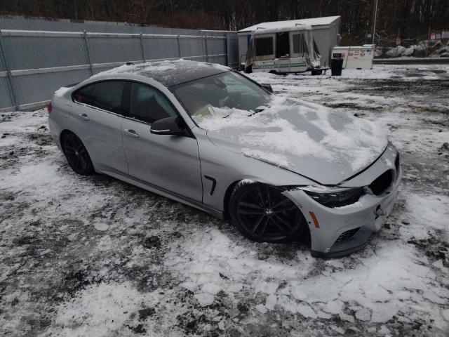 WBA4J7C56JBH13960 - 2018 BMW 440XI GRAN COUPE SILVER photo 4