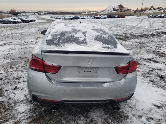 WBA4J7C56JBH13960 - 2018 BMW 440XI GRAN COUPE SILVER photo 6