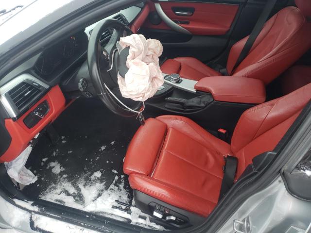 WBA4J7C56JBH13960 - 2018 BMW 440XI GRAN COUPE SILVER photo 7