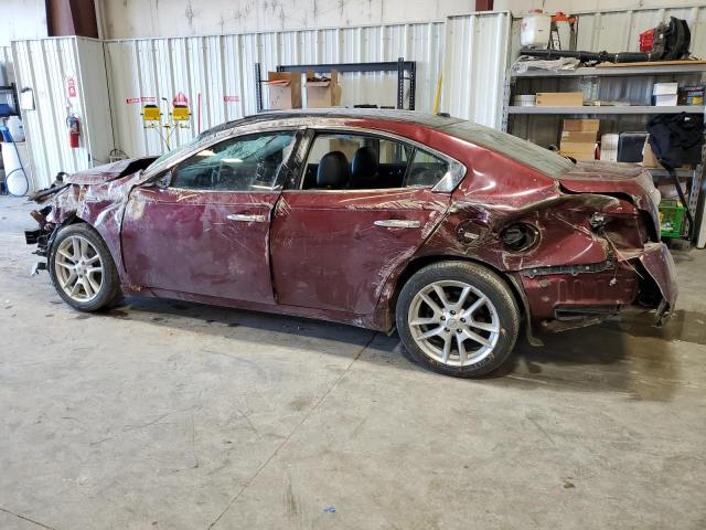 1N4AA5APXBC834603 - 2011 NISSAN MAXIMA S BURGUNDY photo 2