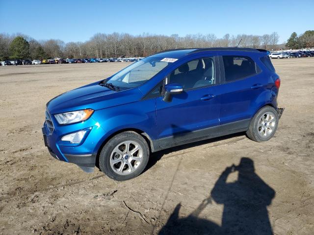 MAJ3S2GE6KC298646 - 2019 FORD ECOSPORT SE BLUE photo 1