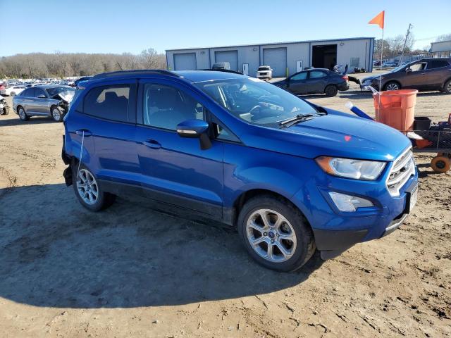 MAJ3S2GE6KC298646 - 2019 FORD ECOSPORT SE BLUE photo 4