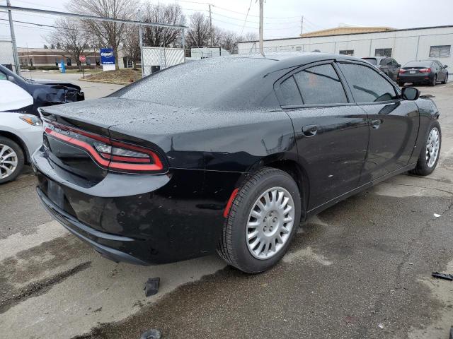 2C3CDXKT8GH342081 - 2016 DODGE CHARGER POLICE BLACK photo 3