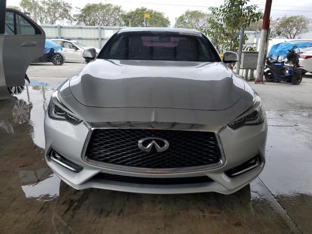 JN1EV7EK7JM341354 - 2018 INFINITI Q60 LUXE 300 SILVER photo 5