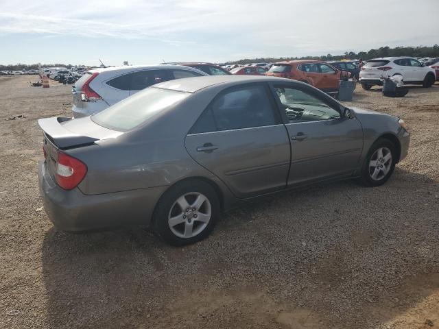 4T1BF32K83U567203 - 2003 TOYOTA CAMRY LE GRAY photo 3