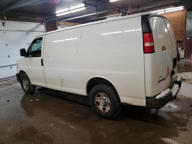 1GCWGFCA7E1140836 - 2014 CHEVROLET EXPRESS G2 WHITE photo 2