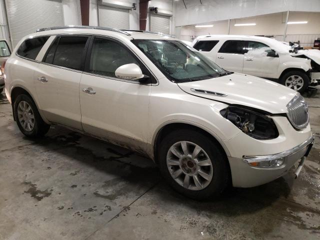 5GAKRBED1BJ259617 - 2011 BUICK ENCLAVE CXL WHITE photo 4