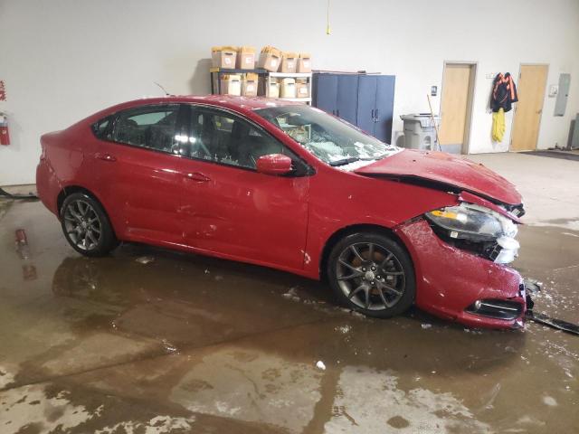 1C3CDFBA3DD104902 - 2013 DODGE DART SXT RED photo 4